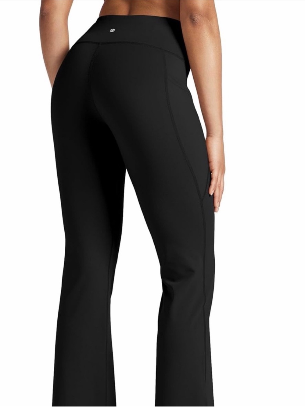 Woman’s Quilted Front Mauve Zip Jacket Avalanche and Willitblack bootcut legging - Picture 3 of 9
